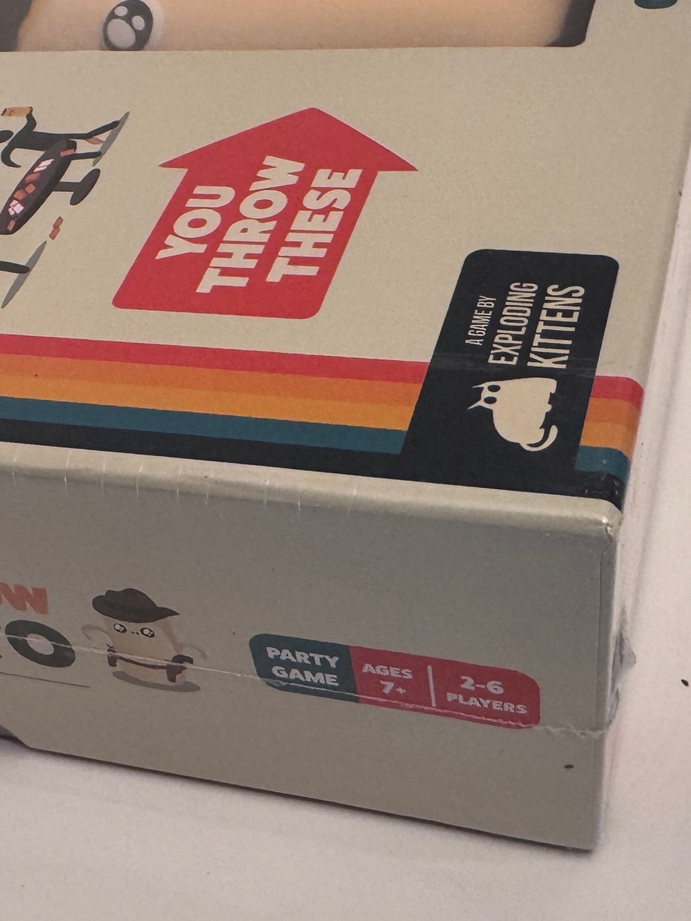 *NEW In Box* Throw Throw Burrito Party Game by Exploding Kittens - Picture 5 of 11